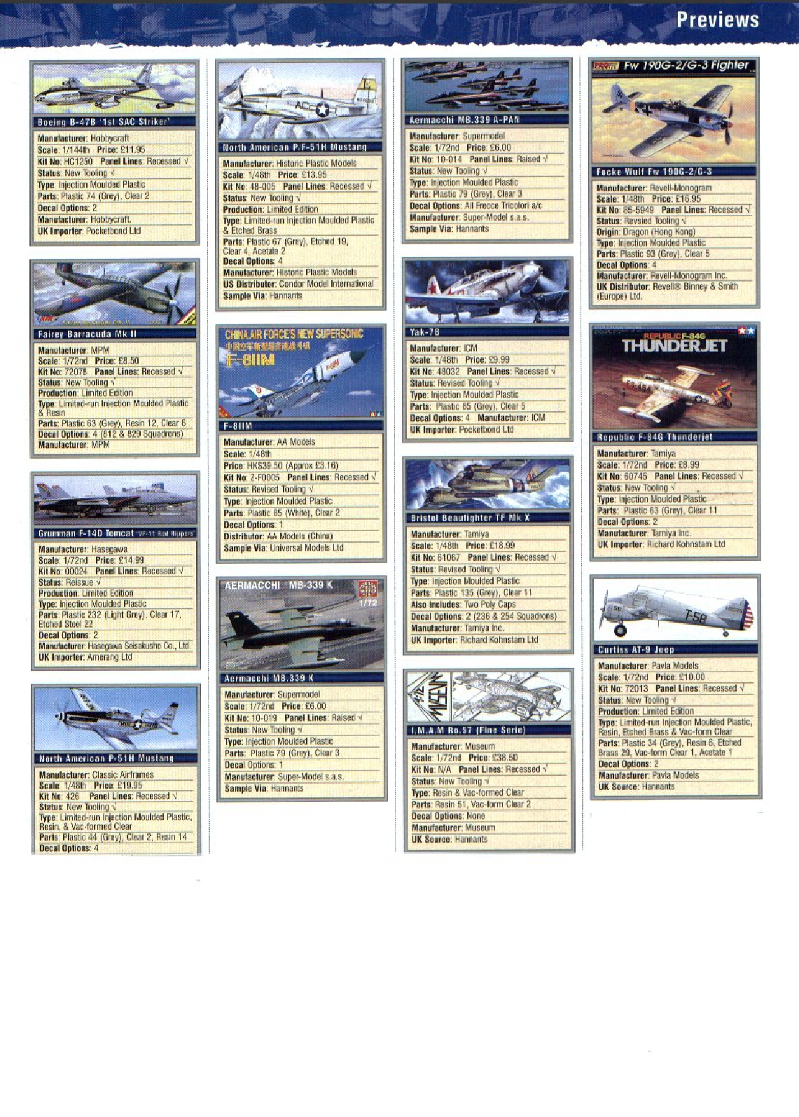 Scale Aviation Modeller International 1999-10